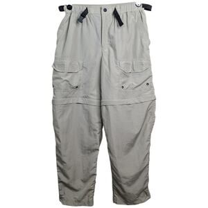 Vintage REI Convertible Nylon Cargo Pants Medium Zip Off Hiking Gorpcore 90s